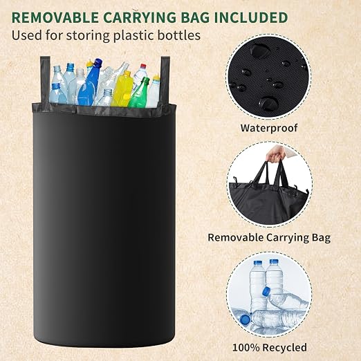 Recycling Bin for Kitchen 26 Gallon 100L Recycle Bin - Image 3
