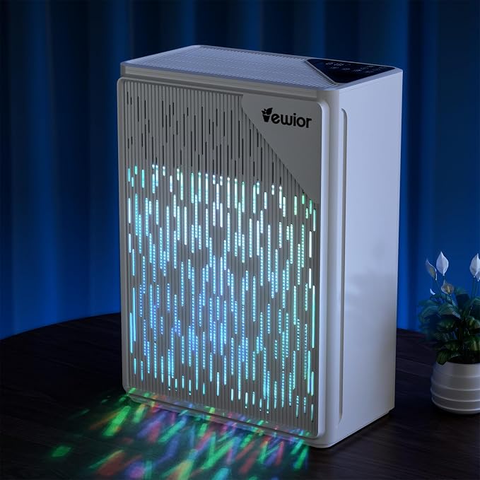 Air Purifiers for Home Large Room up to 2535ft², VEWIOR H13 True HEPA Air - Image 2