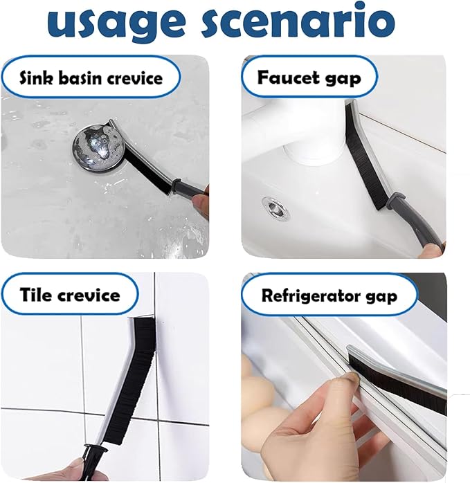 Crevice Cleaning Brush Set, Tight Spaces & More - Image 5
