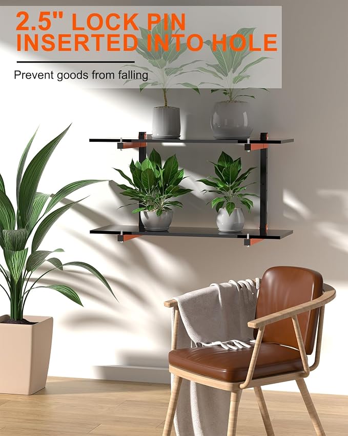 Lumber Storage Rack Wall-Mounted Lumber Racks Heavy Duty Wood Storage Rack - Image 5