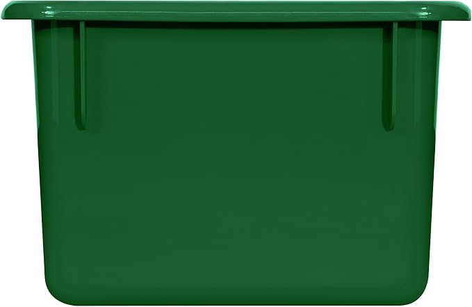Wood Designs Cubby Storage Bin, Heavy Duty Plastic Containers - Image 5