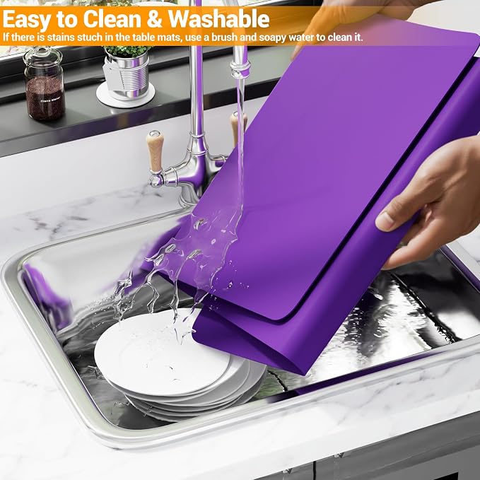 Quality Silicone Table Mat 47x24 Inch - Image 8
