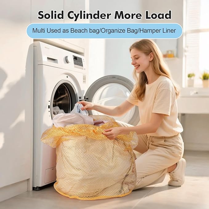 4Pcs Mesh Laundry Bags Washing Machine Mesh Wash Bags - Image 3