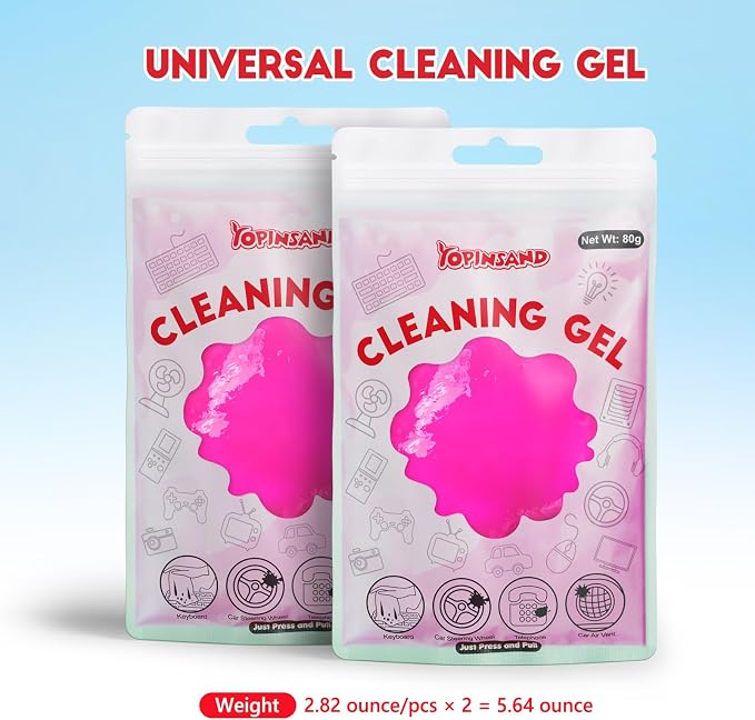 Car Cleaning Gel, 2 Pack Car Cleaning Putty, Universal Auto Deatiling Tools - Image 2