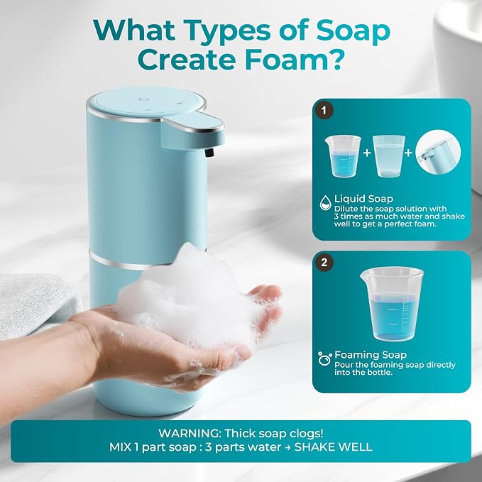Seafoam Automatic Foaming Soap Dispenser - Image 2