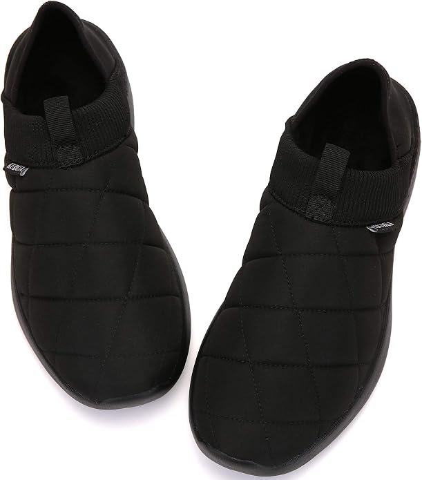 KUBUA Slippers for Men and Womens Indoor House Shoes Plush Slip on Outdoor - Image 5