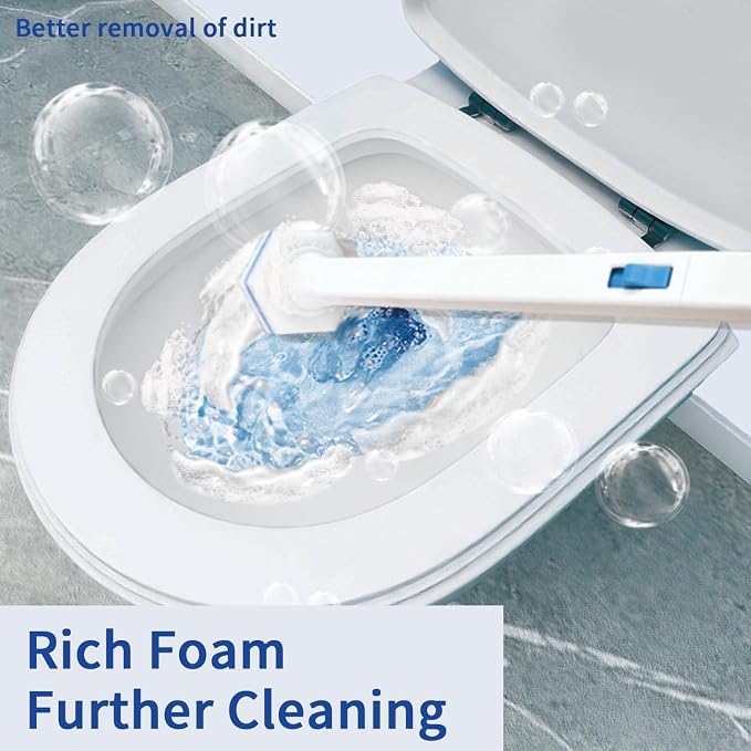 Aimery 40 Count Blue Disposable Toilet Bowl Wand Refills – Easy Clean & Fresh - Image 8