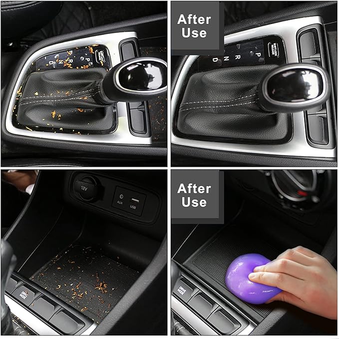 TICARVE 2Pack Cleaning Gel for Car Putty Car Vent Cleaner Cleaning Putty Gel - Image 4