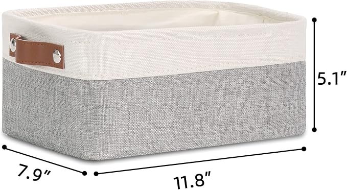 DULLEMELO Small Collapsible Fabric Basket - Image 6