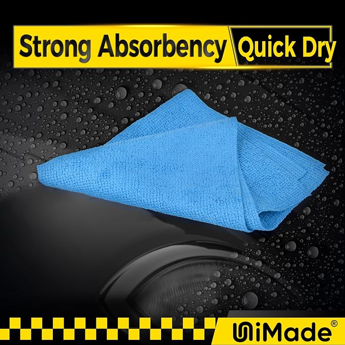 Shop Towels, 100 Pack Commercial Grade Work Rags Microfiber Towels - Image 5