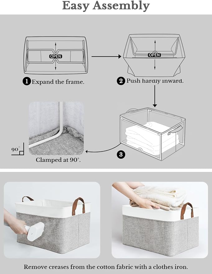 StorageWorks Storage Bins, Fabric Storage Bins - Image 8