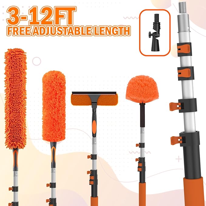 20FT High Reach Duster Cleaning Kit - Image 8