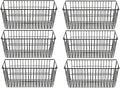 SANNO Wire Storage Baskets Freezer Baskets Farmhouse Organizer Storage Bins by SANNO