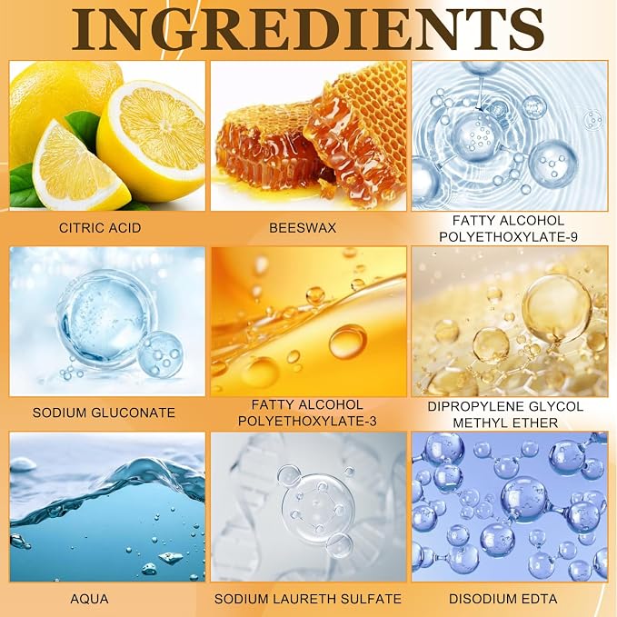 2PCS Beeswax Spray, Natural Furniture Polish, Beeswax Spray Cleaner, Wood - Image 3
