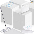 300 Counts Sweeper Wet Mopping Cloths 17.7 x 11.8'' X Large Wet Mop Pads by FillTouch