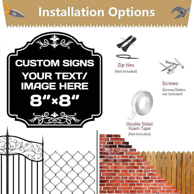 Personalized Aluminum Metal Signs - Image 4