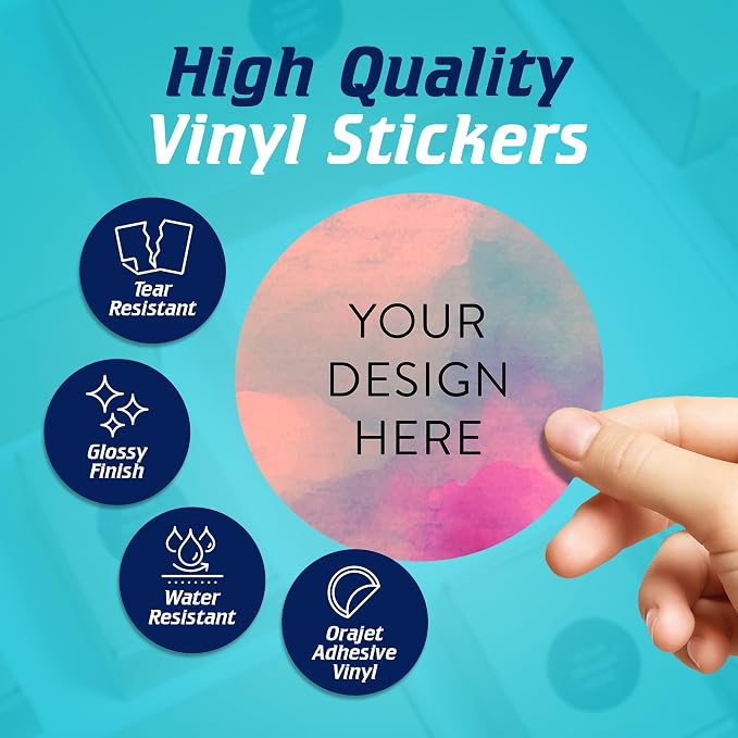 100 Custom Vinyl Stickers - Image 3