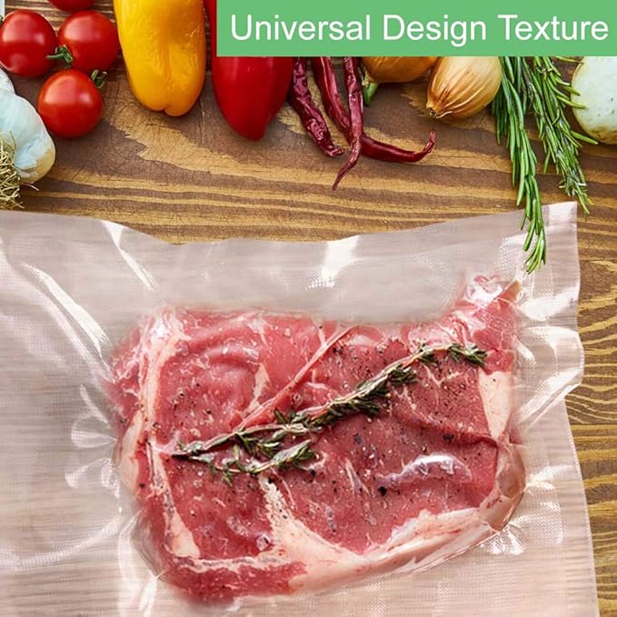 O2frepak 200 Quart Size 8" x 12" Vacuum Sealer Bags - Image 7