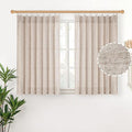 YoungsTex Cafe Linen Curtains 36 Inch Length by YoungsTex
