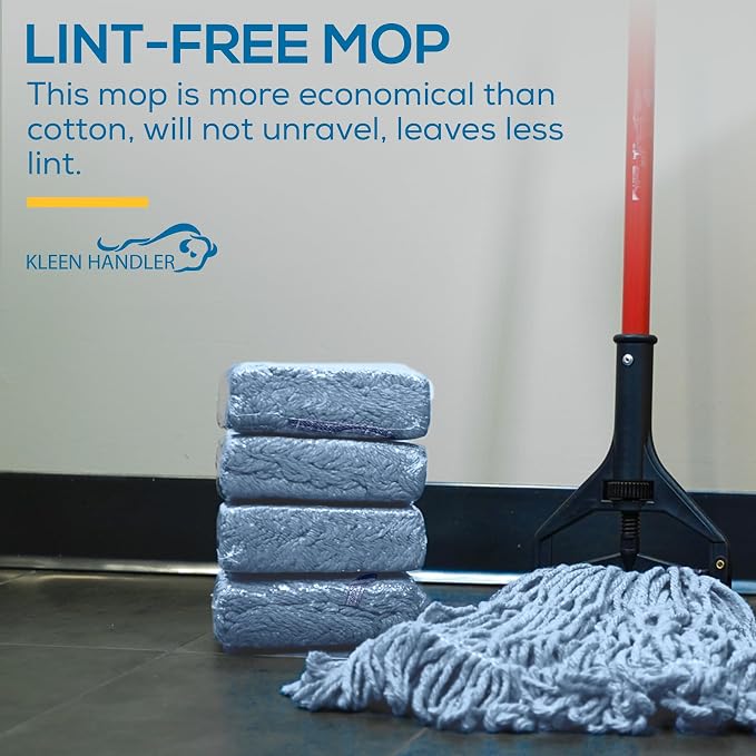 KLEEN HANDLER General Cleaning Mop Heavy Duty Commercial Replacement, Wet - Image 7