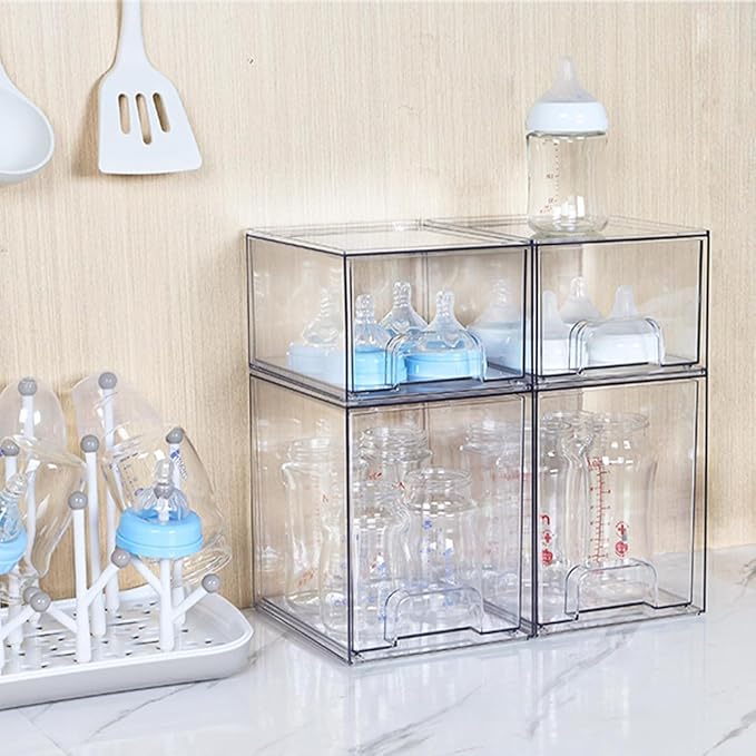 Vtopmart Stackable Storage Drawers Set of 5, Pantry Organization - Image 8