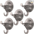 Antimbee Suction Hooks, 5 Pack Clear Hanger, Removable Small Suction Cups by Antimbee