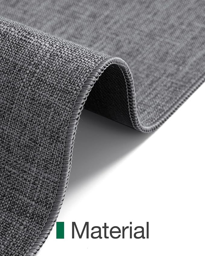 LUMI Indoor Door Mat 32"x48", Ultra Thin Low Profile Non-Slip Doormat - Image 6