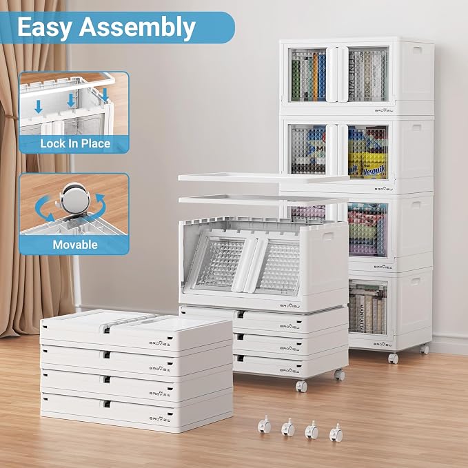 BROVIEW 300 Qt Stackable Storage Bins - Image 3