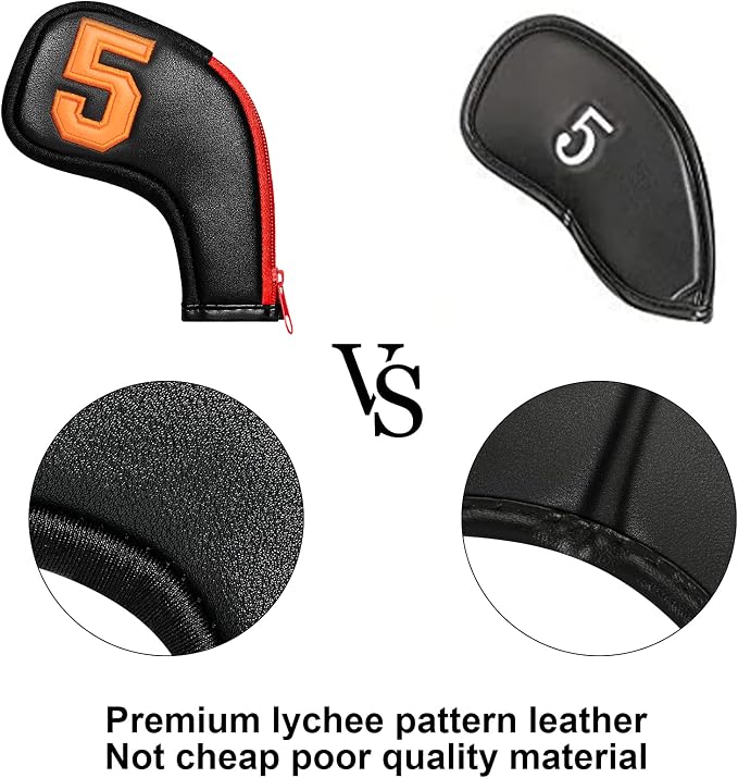 wosofe Golf Head Covers for Iron Headcover - Image 5