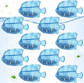 10PC Humidifier Cleaner Fish Universal Humidifier Tank Cleaner Works in All by VZZNN
