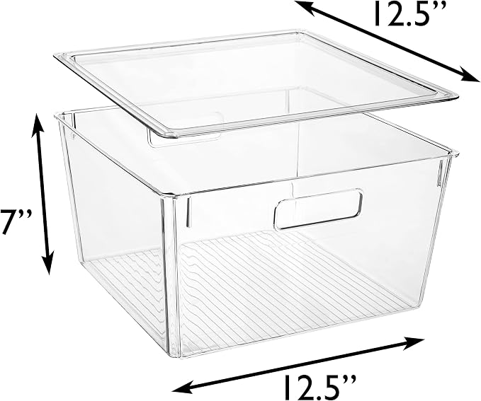 CLEARSPACE Plastic Storage Bins - Image 6