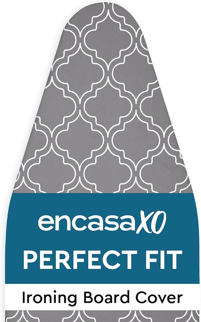 Encasa XO Ironing Board Cover and Pad 57"x22" by EncasaXO