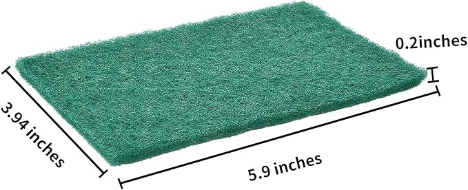 Jetec Scrub Pads Scouring Pads Sponge Dish Scrubber Scouring Cleaning Non - Image 3