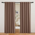 RYB HOME Blackout Curtains 80 inches Long Thermal Insulating Large Window by RYBHOME