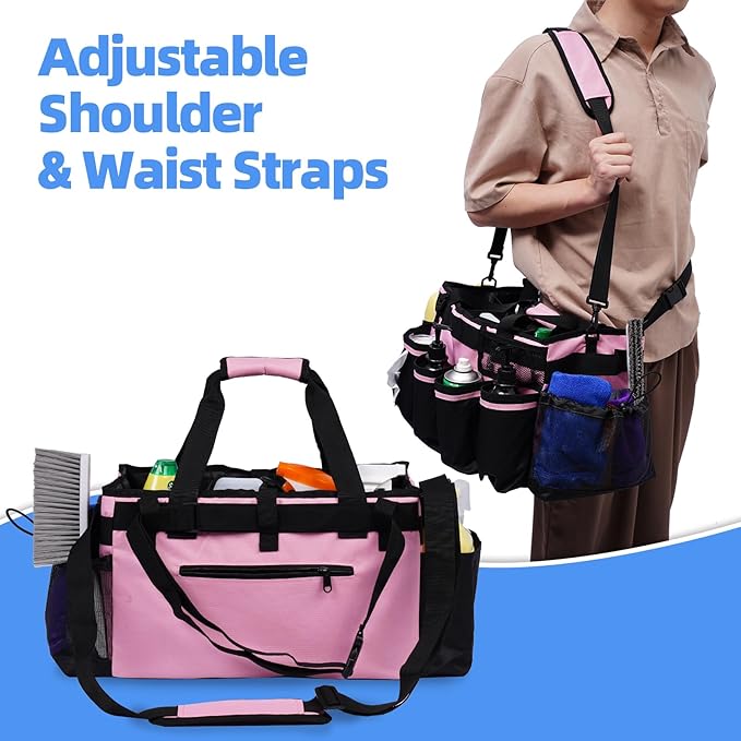 2 Large Cleaning Supplies Bags for Housekeepers for Kitchen - Image 5