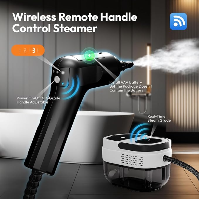 Steam Cleaner for Home, 2500w Steam Cleaner, High Pressure Steamer for Cleaning - Image 3