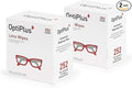 OptiPlus Eyeglass Lens Wipes l Pre-Moistened l Cleaning Wipes by OptiPlus