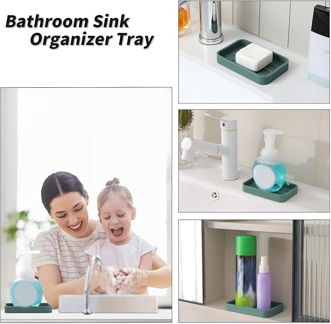 Silicone Kitchen Sink Organizer Tray - Image 3