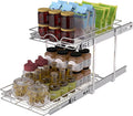 OCG 2 Tier Pull Out Cabinet Organizer, Pull Out Drawers by OCG