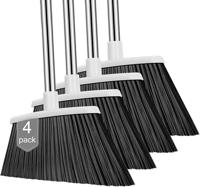 NACENA Heavy Duty Broom, 55 Inch Long Handle Outdoor Large Angle Brooms by NACENA