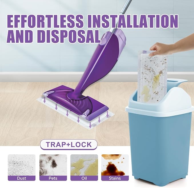 60 Count Disposable Wet Pads Refill - Image 4