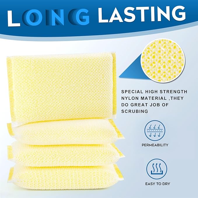 All-Purpose Non Scratch Sponges，Sponges Kitchen - Image 4