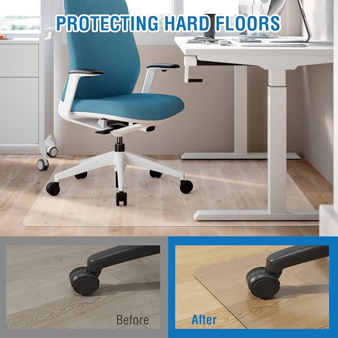Clear Chair Mat, Desk Floor Mat - Image 5