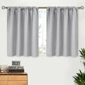 BGment Light Grey Short Curtains 30 Inches Length by BGment