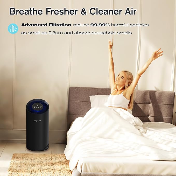 Pet Air Purifiers for Home Pets in Bedroom and Large room. Washable Pet - Image 4