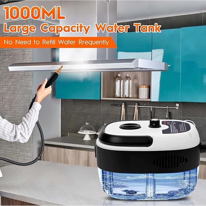 Steam Cleaner, 2500W High Handheld Steam Cleaner, 1L Portable Car Steam Cleaner - Image 4