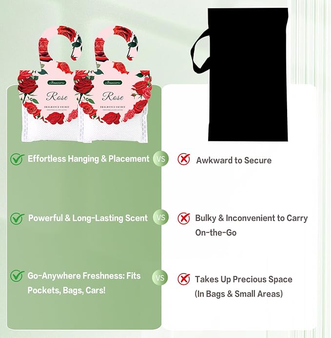 15 Packs Rose Scented Sachets Bag - Image 6