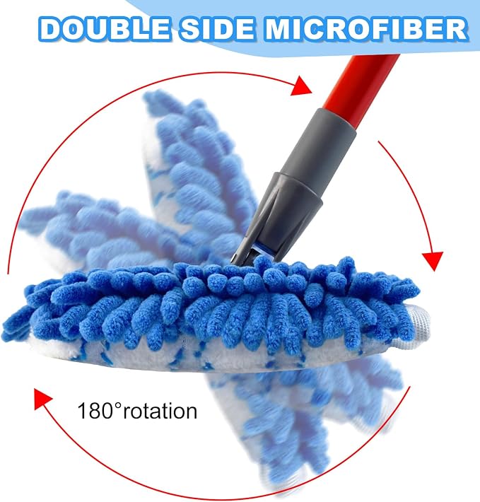 Microfiber Mops for Floor Cleaning, Flat Mop - Image 5
