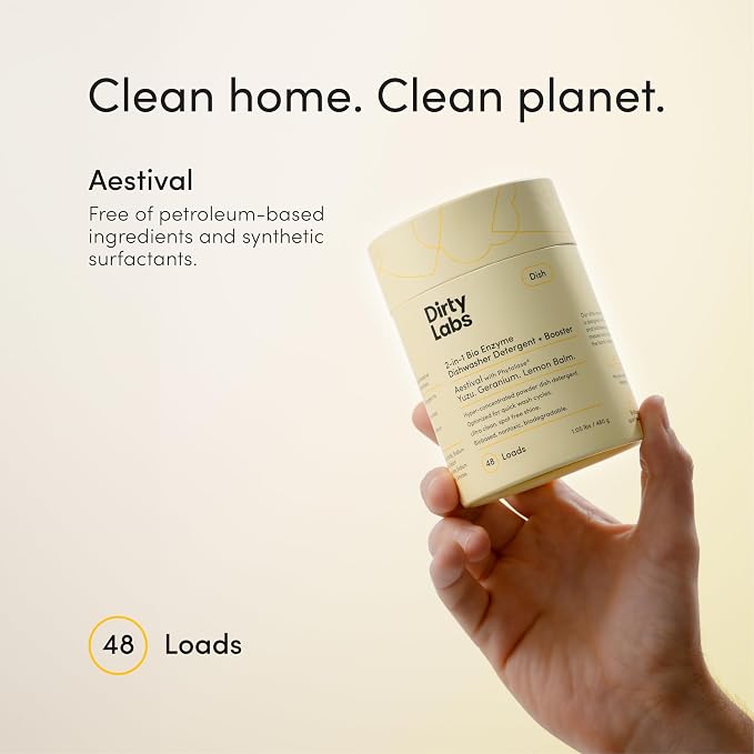 Dirty Labs | Dishwasher Detergent and Booster | Aestival Scent | 48 Loads | - Image 3