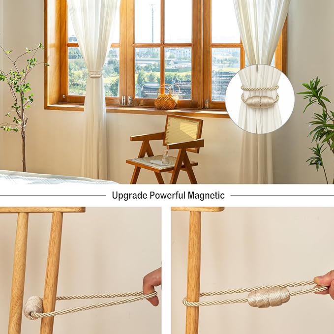Magnetic Curtain Tiebacks - Image 4